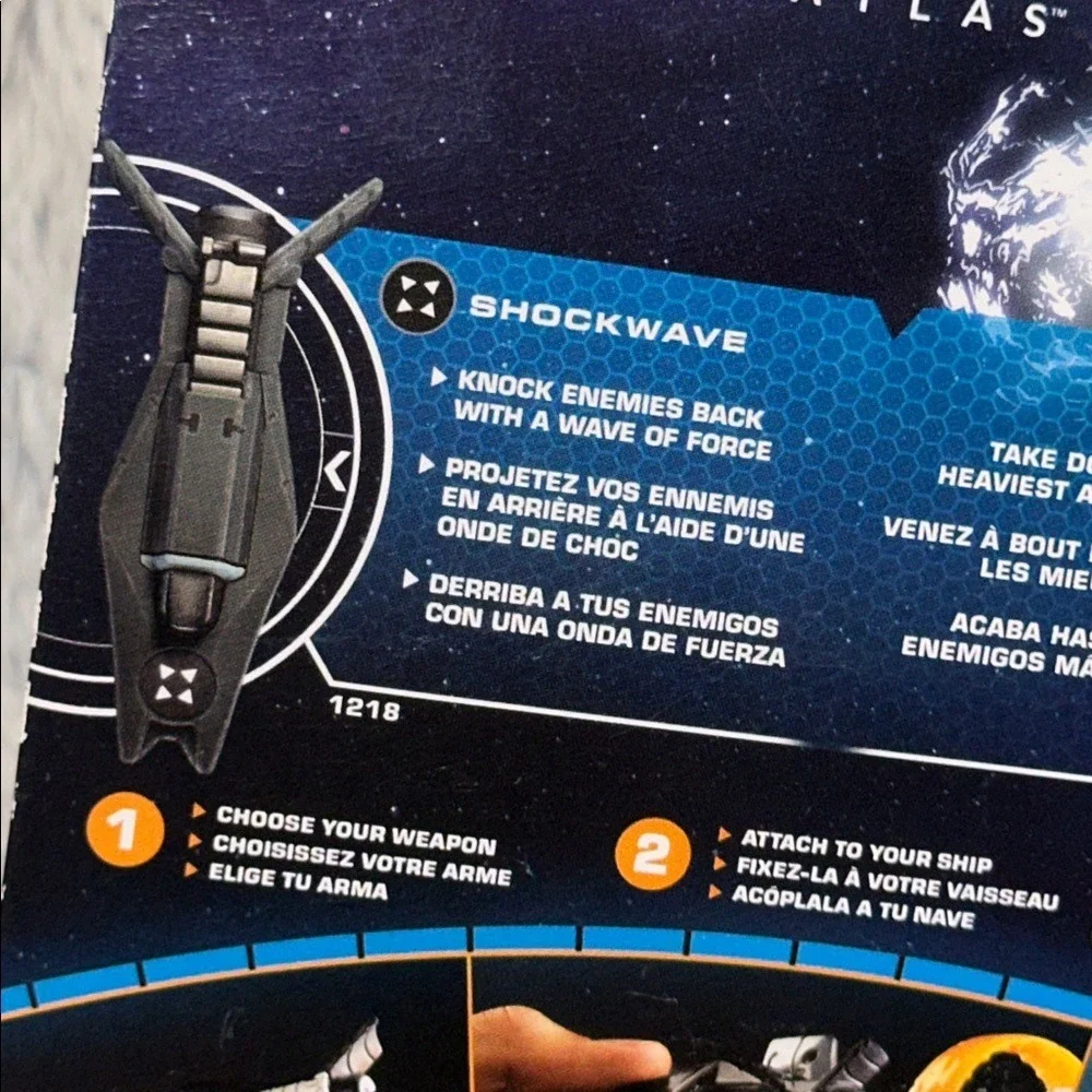 Starlink Battle for Atlas Weapons Pack Shockwave Gauss Gun Mk.2 Ubisoft New